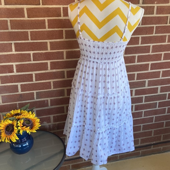 White Embroidered Sundress - Picture 6 of 16